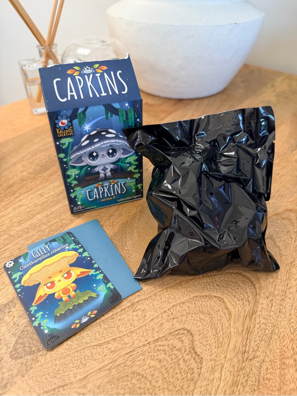 Kaleidos Capkins Collectible Mystery Figure - Gilly Mushroom